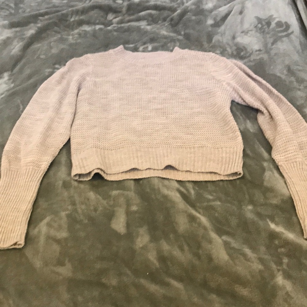 Crop top sweater